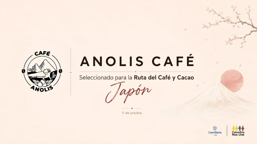 Anolis Café va a Japón