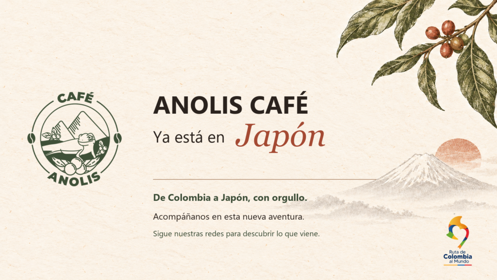 Anolis Café ya está en Japón
